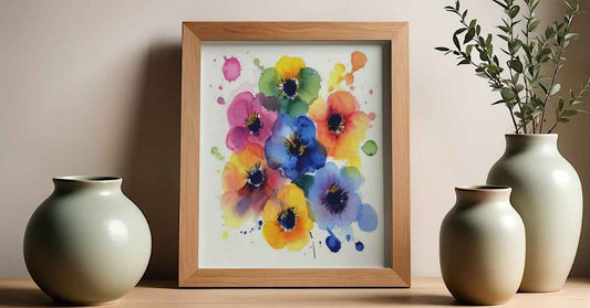 Easy Watercolor Flower Tutorial for Beginners (No Art Skills Needed)