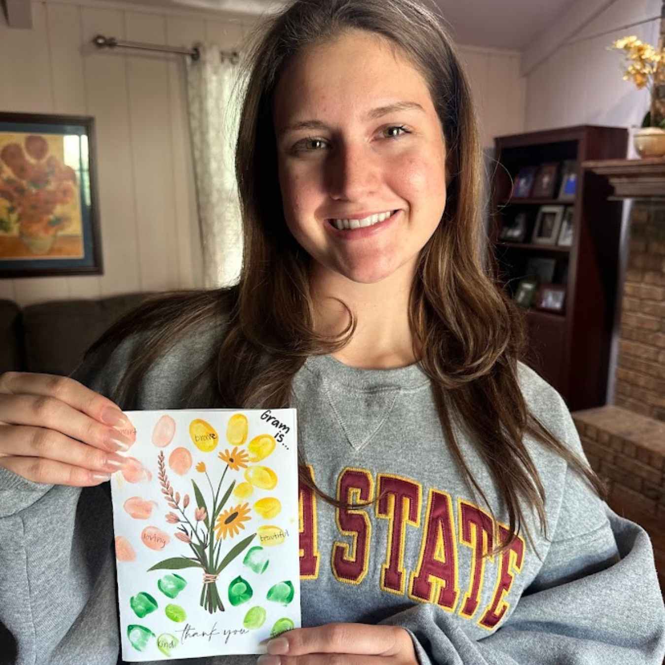 Back-to-School Teacher Thank-You – Printable Fingerprint Flower Cards