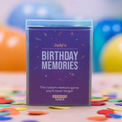 Memory Mix: Birthday Edition – A One-of-a-Kind Party Game!