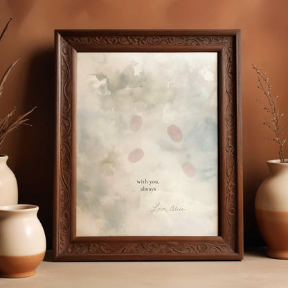 Meaningful Moments – Printable Fingerprint & Handprint Keepsake Collection