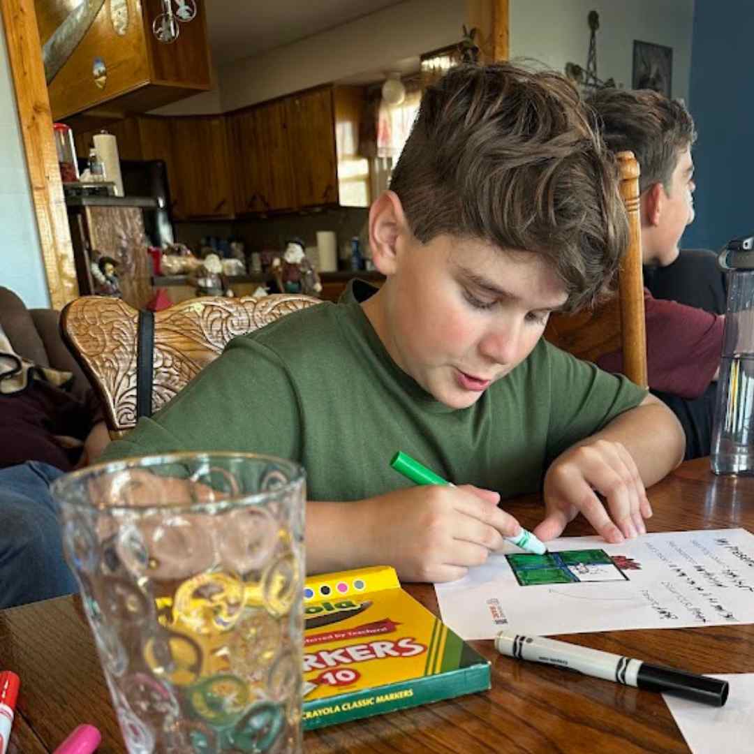 Printable Holiday Doodle Pages – 10 Fun and Festive Coloring Worksheets