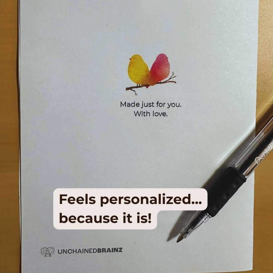 You’ve Got the Whole Branch Buzzing – Printable Bird Family Doodle Greeting Card