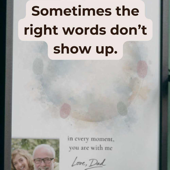 how to show support and love by just showing up a simple keepsake gift idea anyone can make no art skills diy fast last minute download