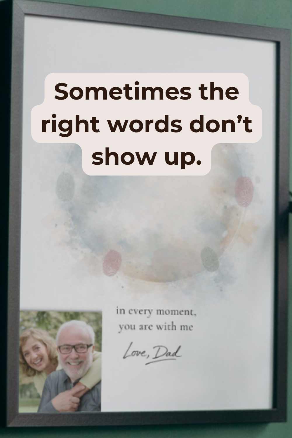 how to show support and love by just showing up a simple keepsake gift idea anyone can make no art skills diy fast last minute download