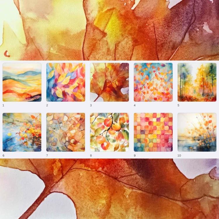 love fall aesthetic images for ipad tablet drawing, tracing, and doodling