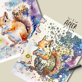 Printable Reverse Coloring PDF Pages for Calm, Clarity, and Creativity ...